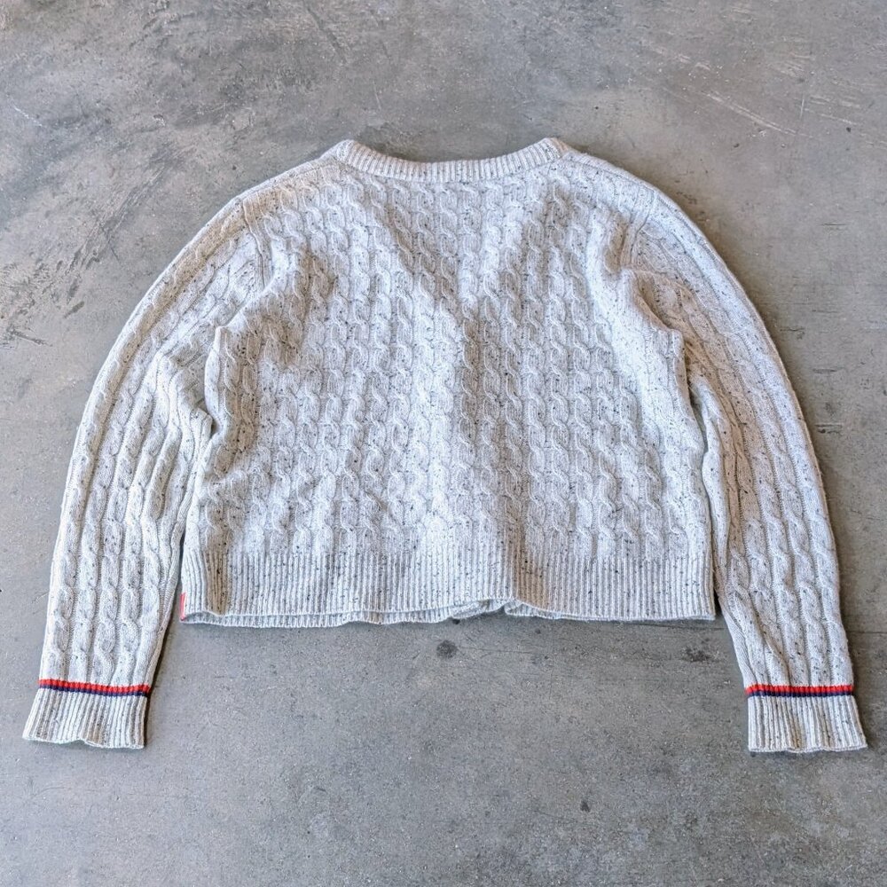 Kule The Sally Chinchilla Cashmere Cardigan Sweater medium - Picture 11 of 11